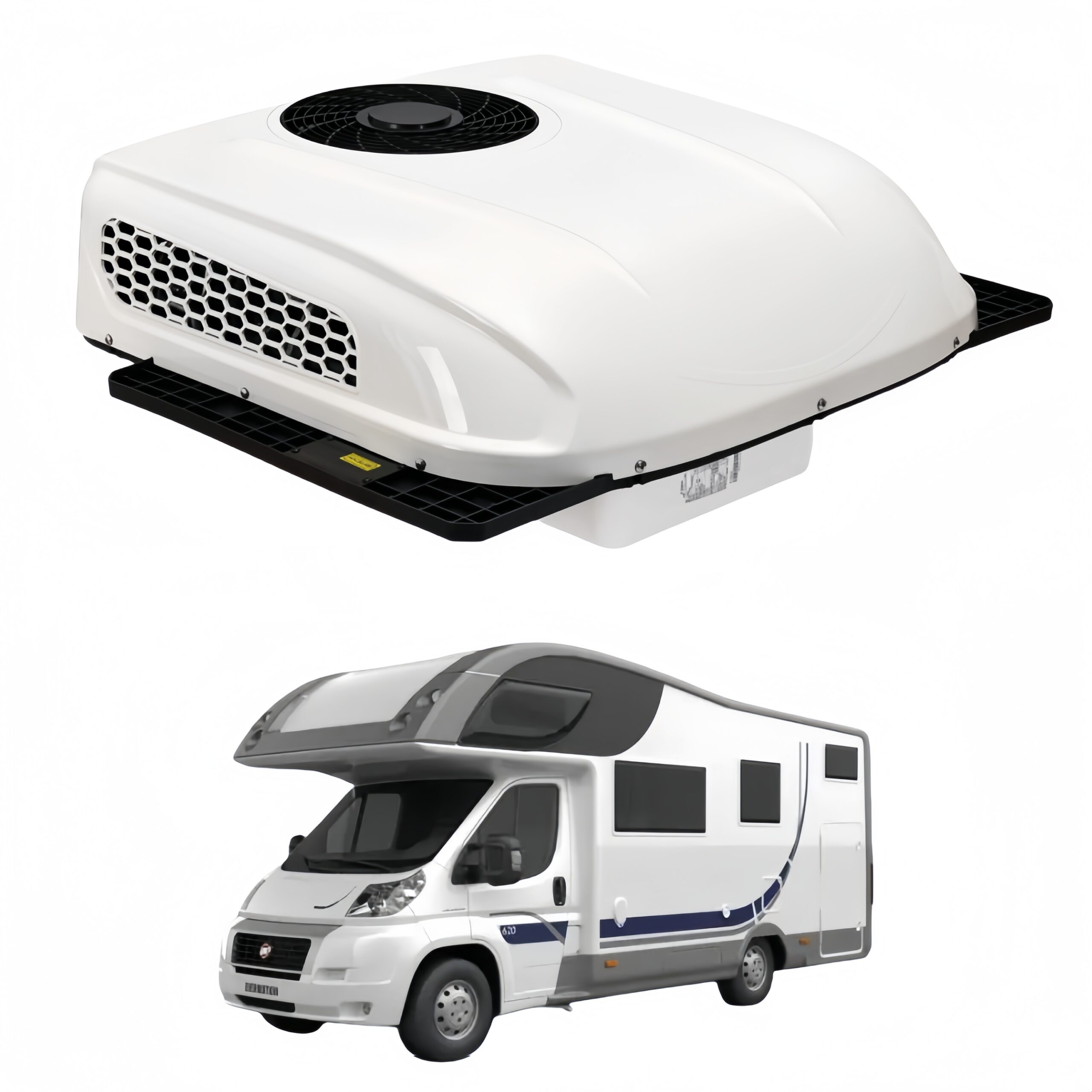 RGFROST Universal 12V/24V Car Truck Roof Top Electric Parking Air ...