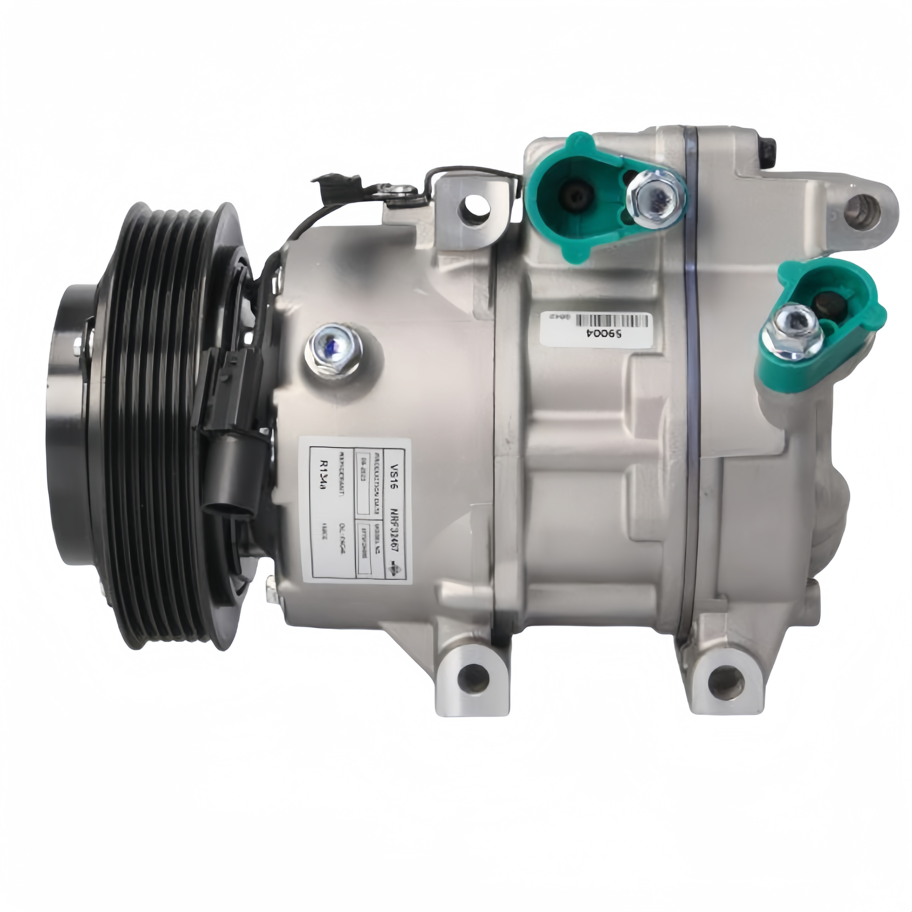 RGFROST 12V 24V Auto AC Compresseur de climatisation Réfrigération universelle pour voitures 1 Année de garantie Pièces de conditionneur neuves RGC006