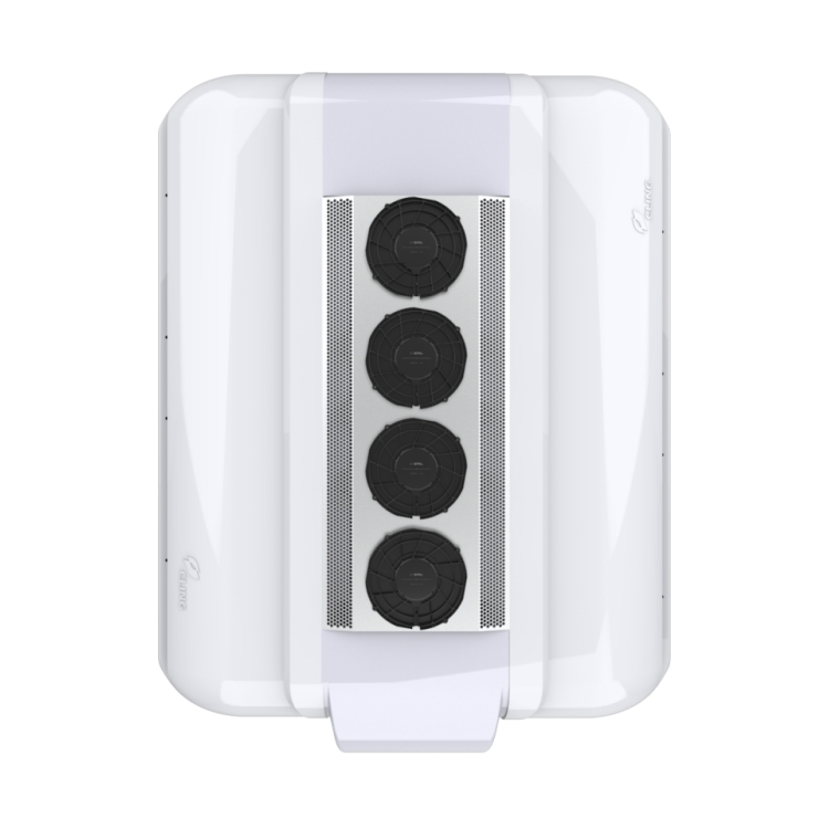 RGFROST 24V Electric Split Rooftop AC Unit Bus Air Conditioner for School Mini Bus R134a 24V for Bus Rooftop RGB001