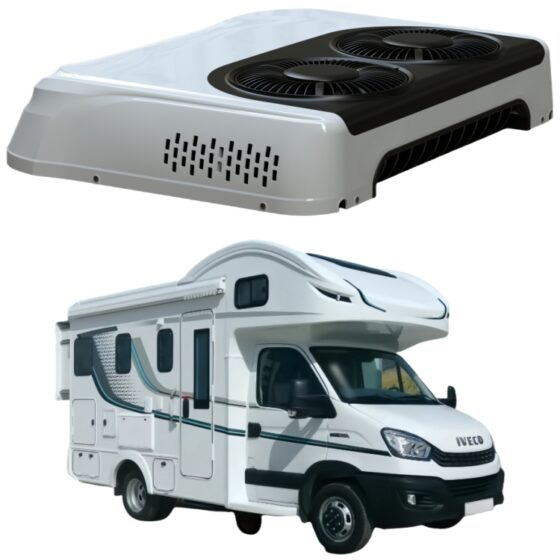 RGFROST Universal 12V/24V Car Truck Roof Top Electric Parking Air Conditioner RG015